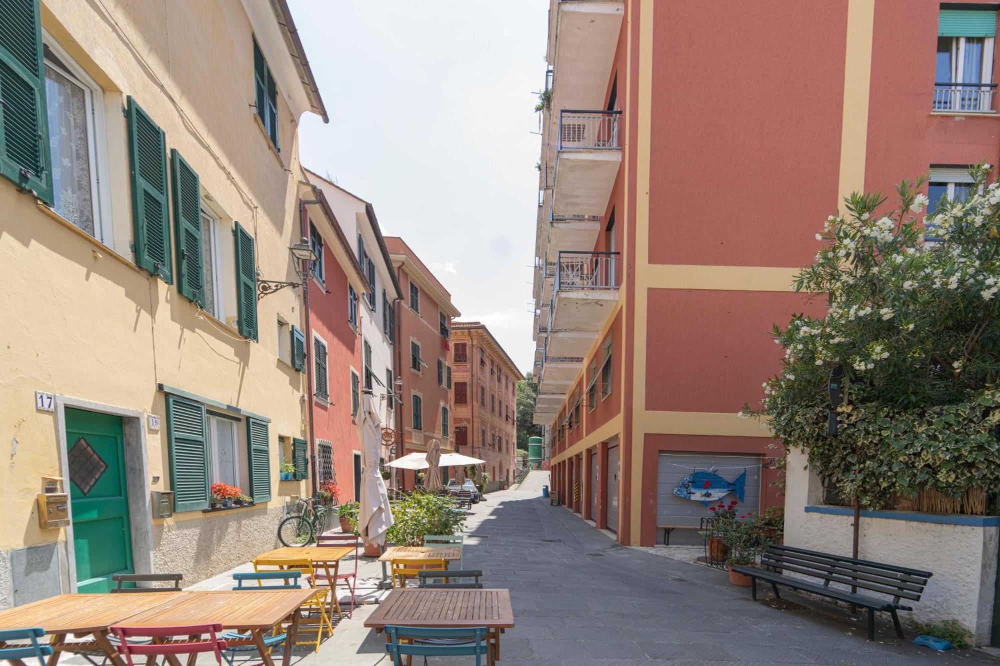 Appartamento 096 - Casa Al Borgo Cavi Di Lavagna, 150 Metri Dal Mare Esterno foto